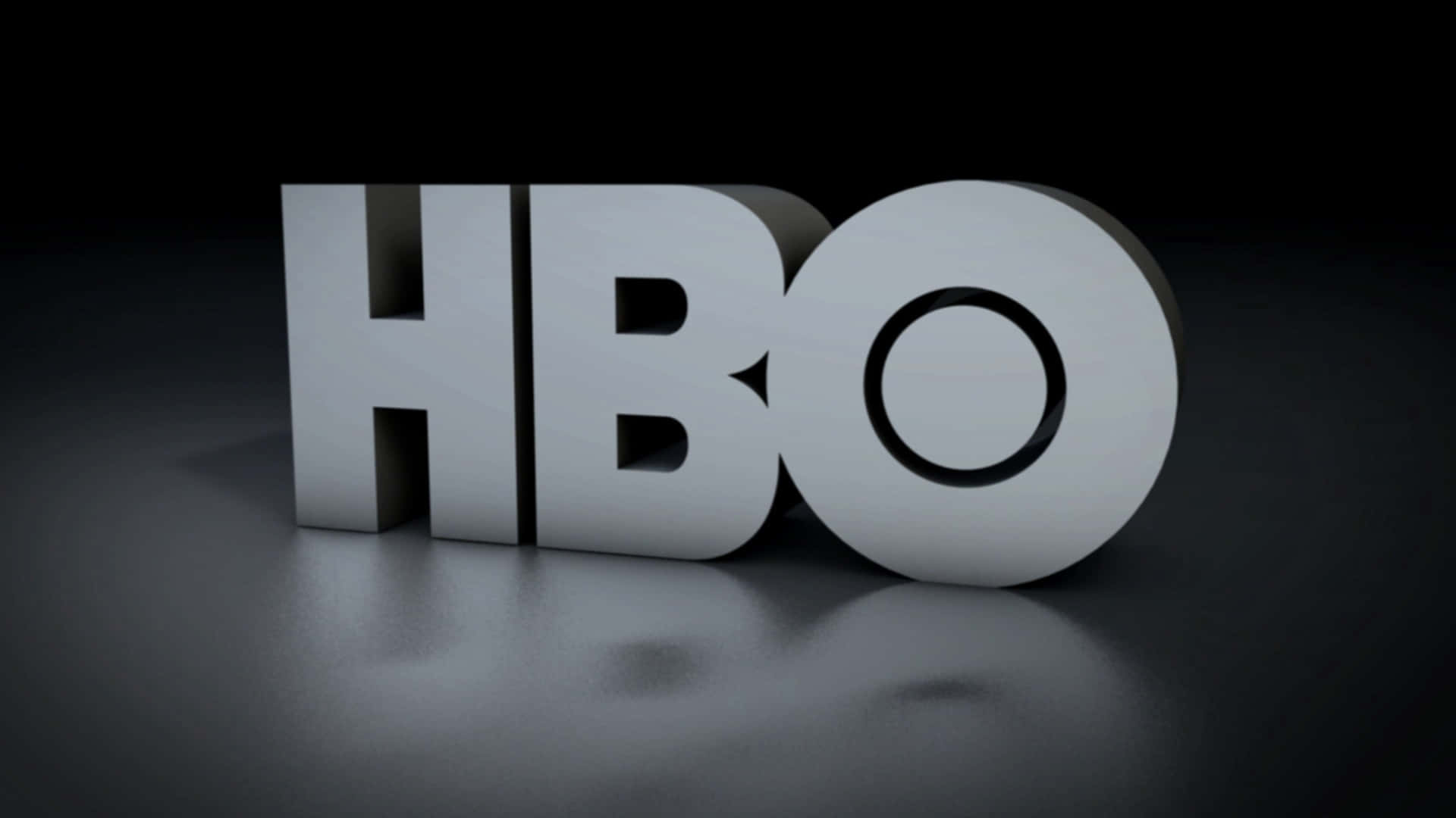 Download Hbo Logo On A Black Background | Wallpapers.com