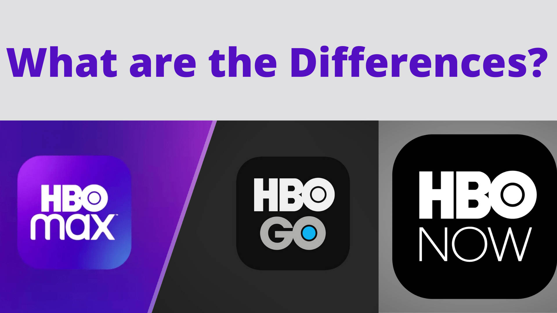 HBO Evolution Differences