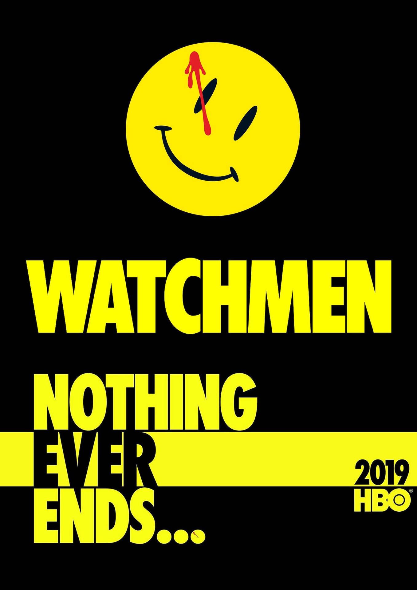 Hbo Watchmen Smiley Background
