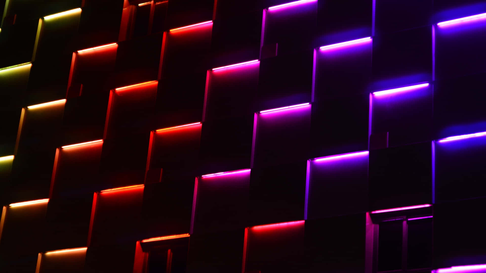 Utforskaden Vackra Världen Av Färg Med Denna Abstrakta Neon Tapet. Wallpaper