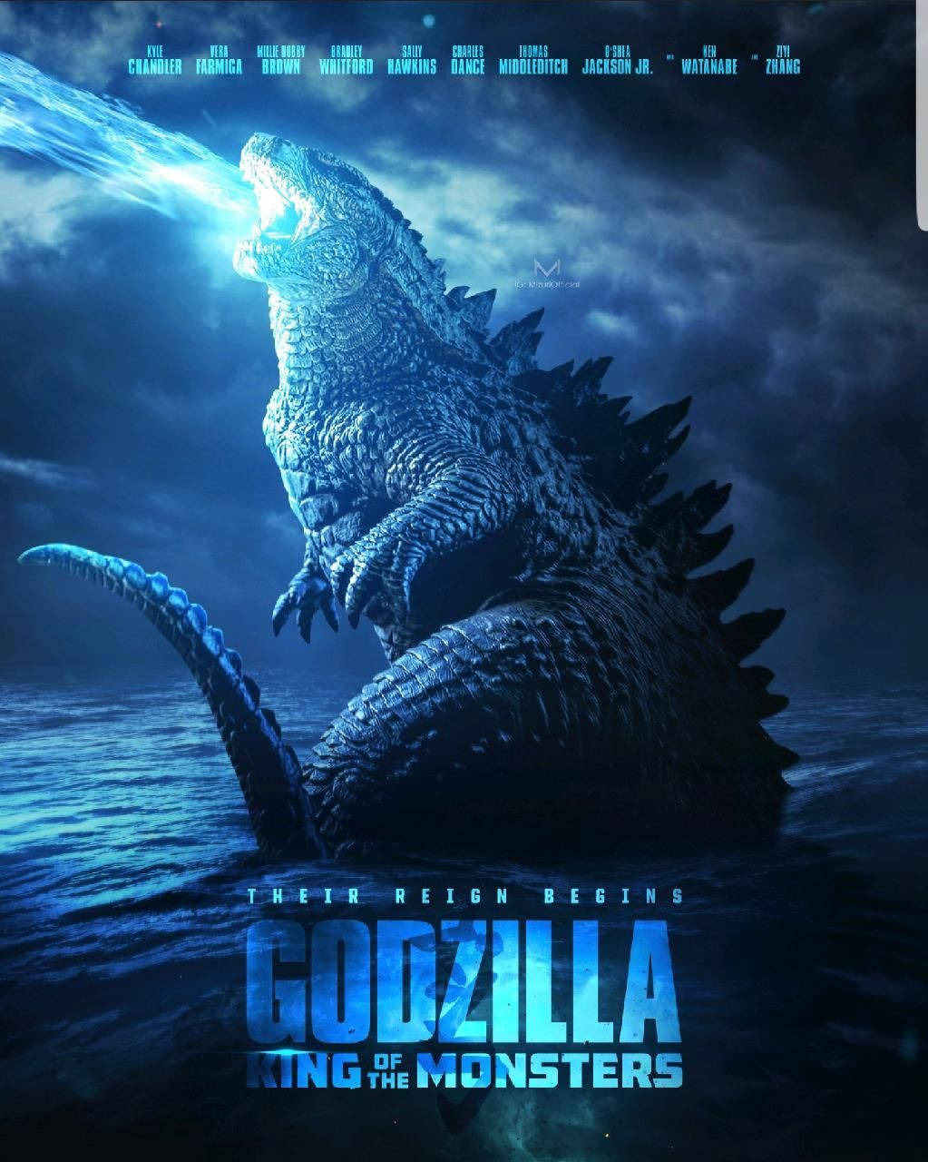 Poster Estetico Hd Godzilla King Of The Monsters Sfondo