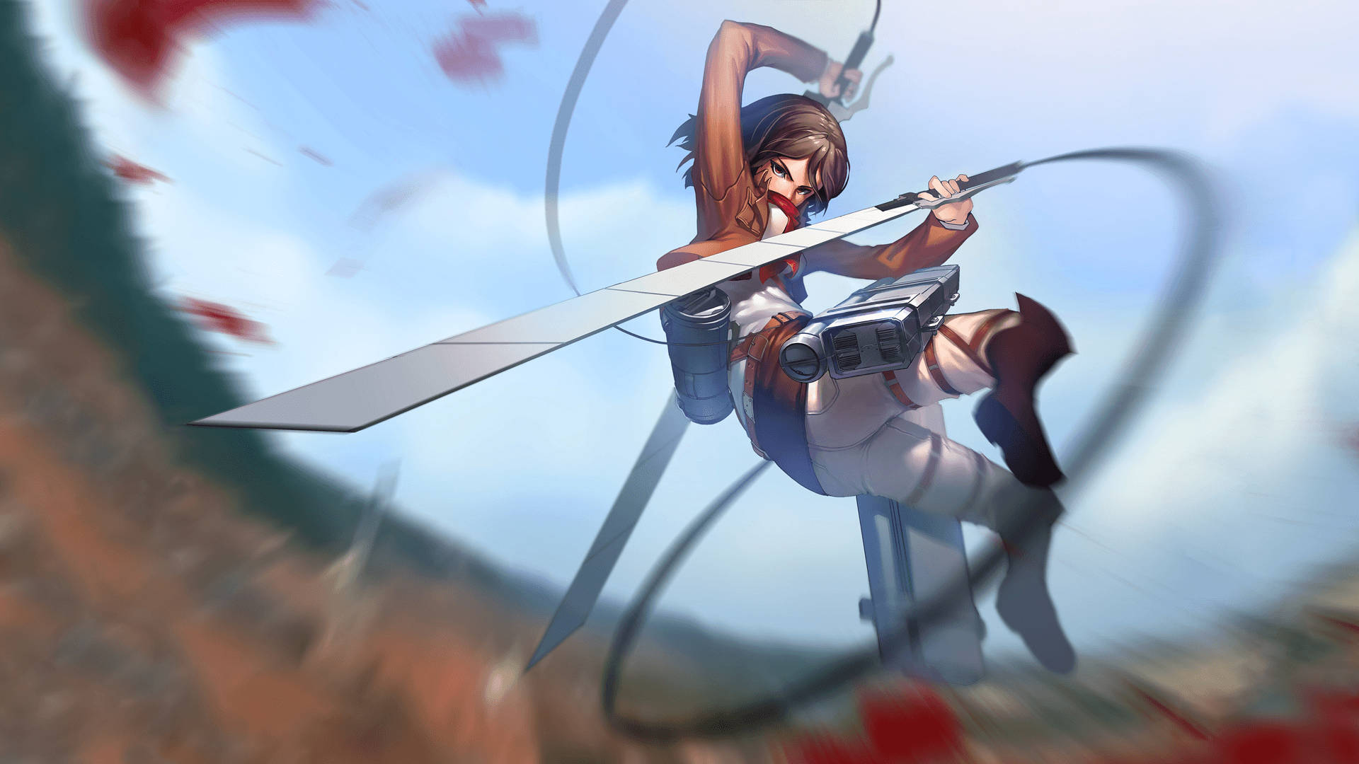 Hd Anime Mikasa Wallpaper