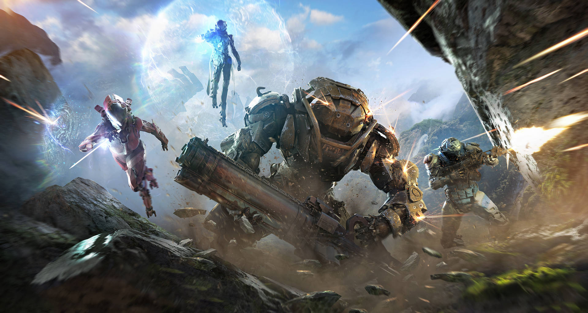 Dive into the Action with Anthem Wallpaper