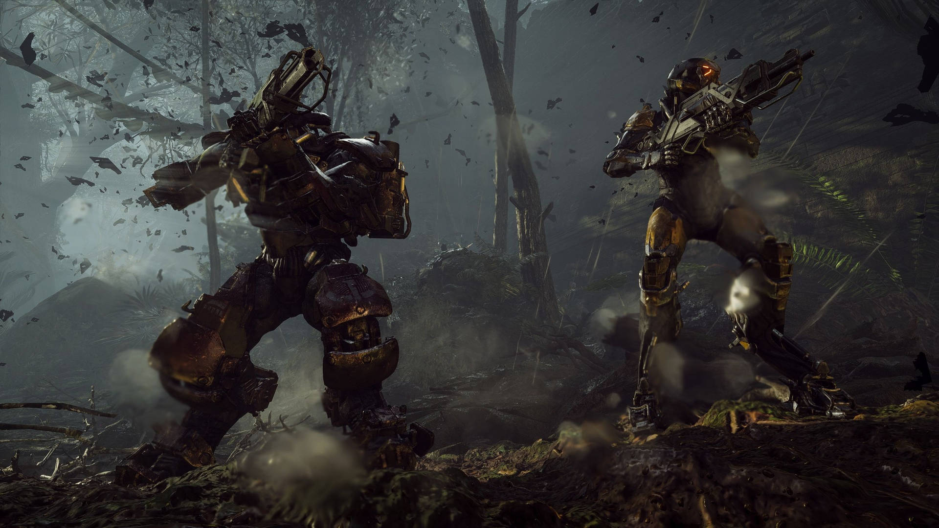 Hd Anthem Javelin In Jungle Background
