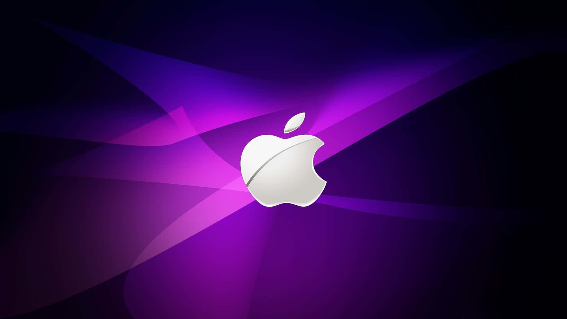Abstrakterdunkelvioletter Hd Apple-hintergrund