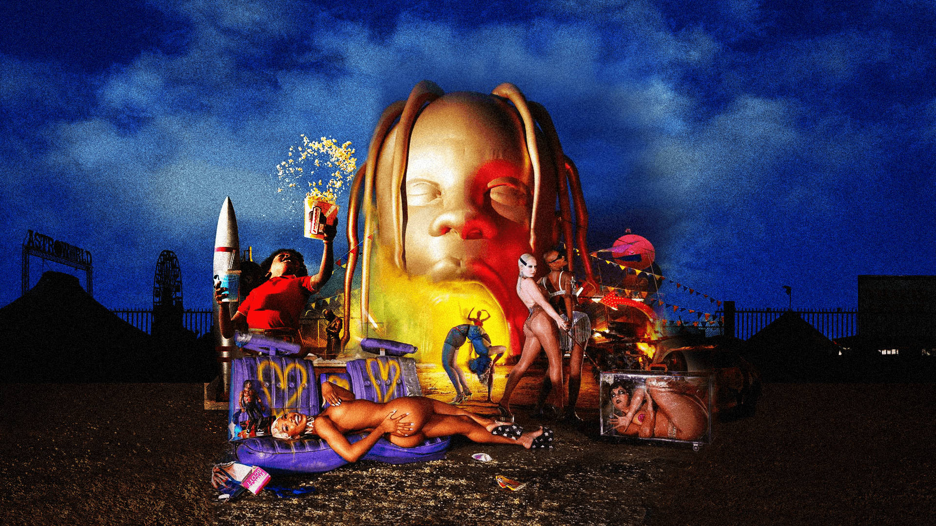 Come experience the world of Astroworld. Wallpaper
