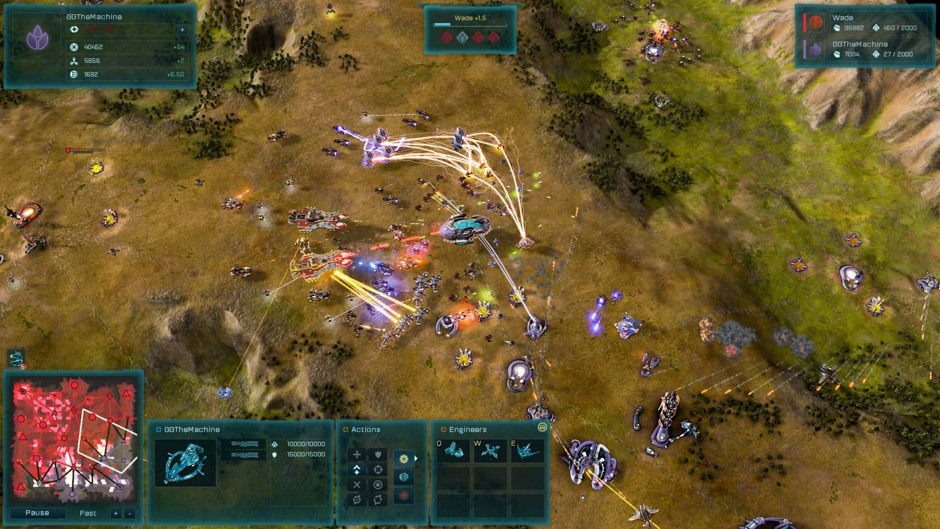 A Screenshot Of A Game With A Large Number Of Soldiers