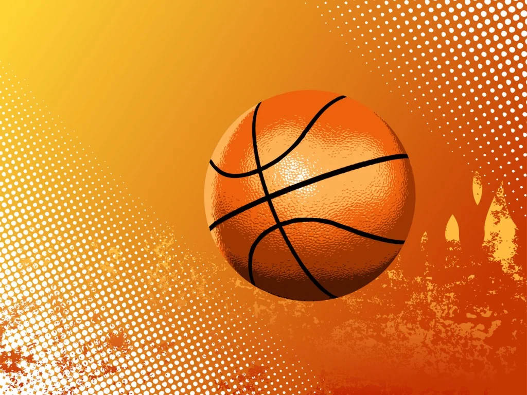 Hd Basketball In Orange