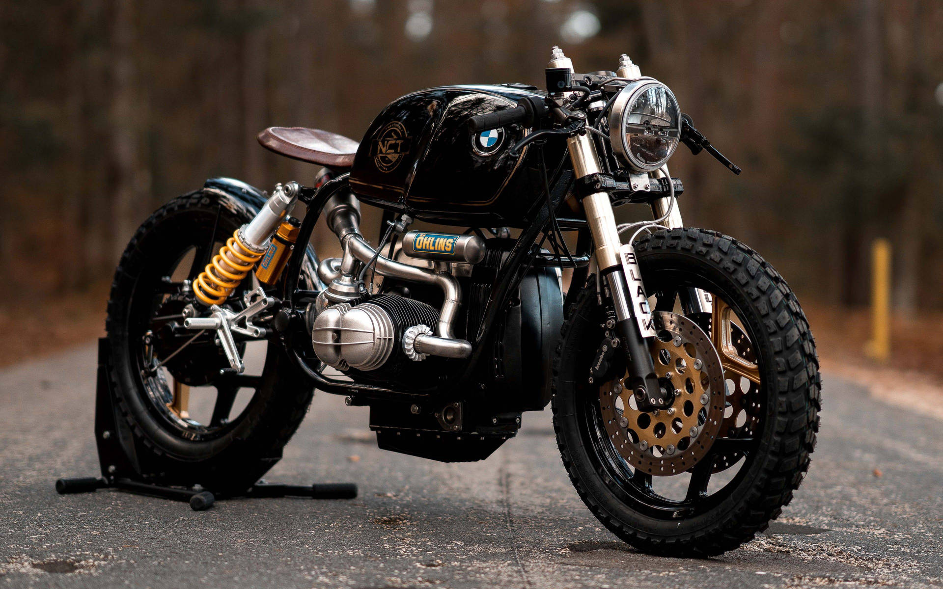 Hd Cafe Racer Motorcycle Wallpaper