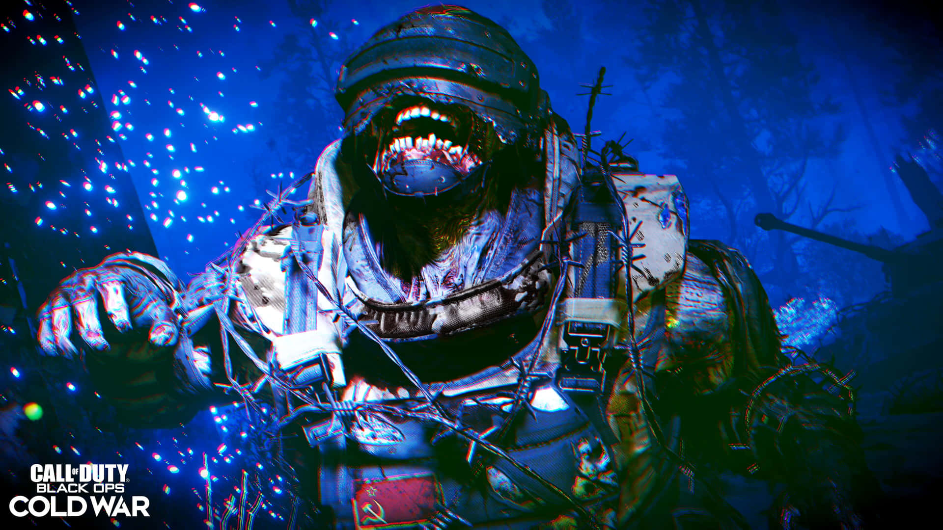 Zombie Nøgle Kunst HD Call Of Duty Black Ops Cold War Baggrund