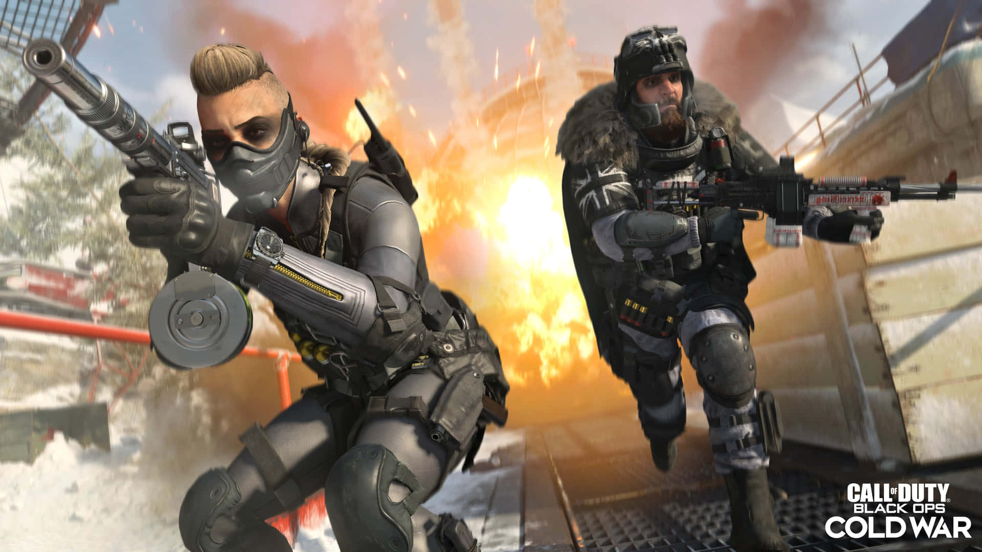 Hintergrundbildvon Roman Und Freya In Hd Für Call Of Duty Black Ops Cold War