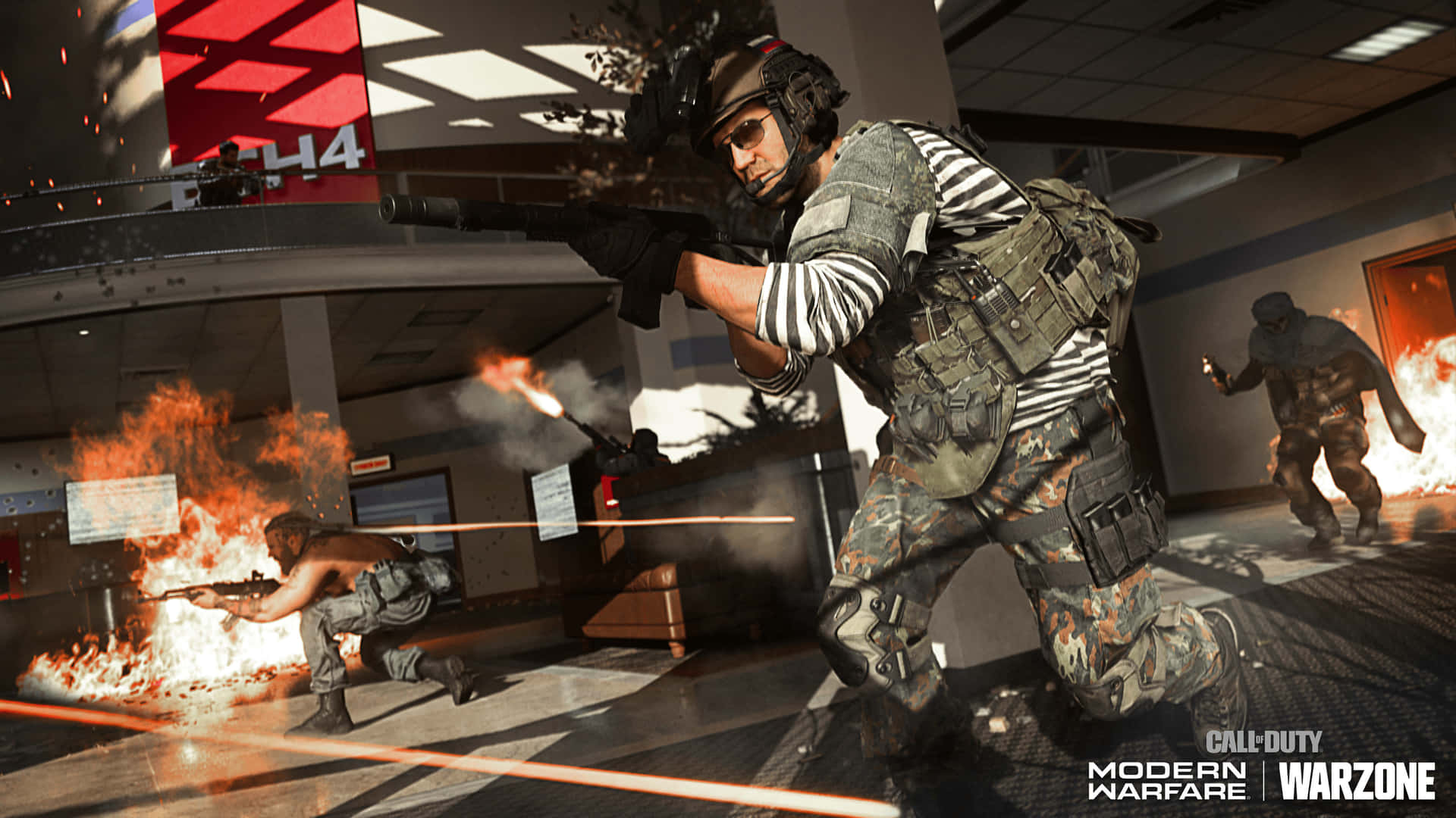 Gördig Redo Att Utkämpa Krig I Hd I Call Of Duty Modern Warfare.