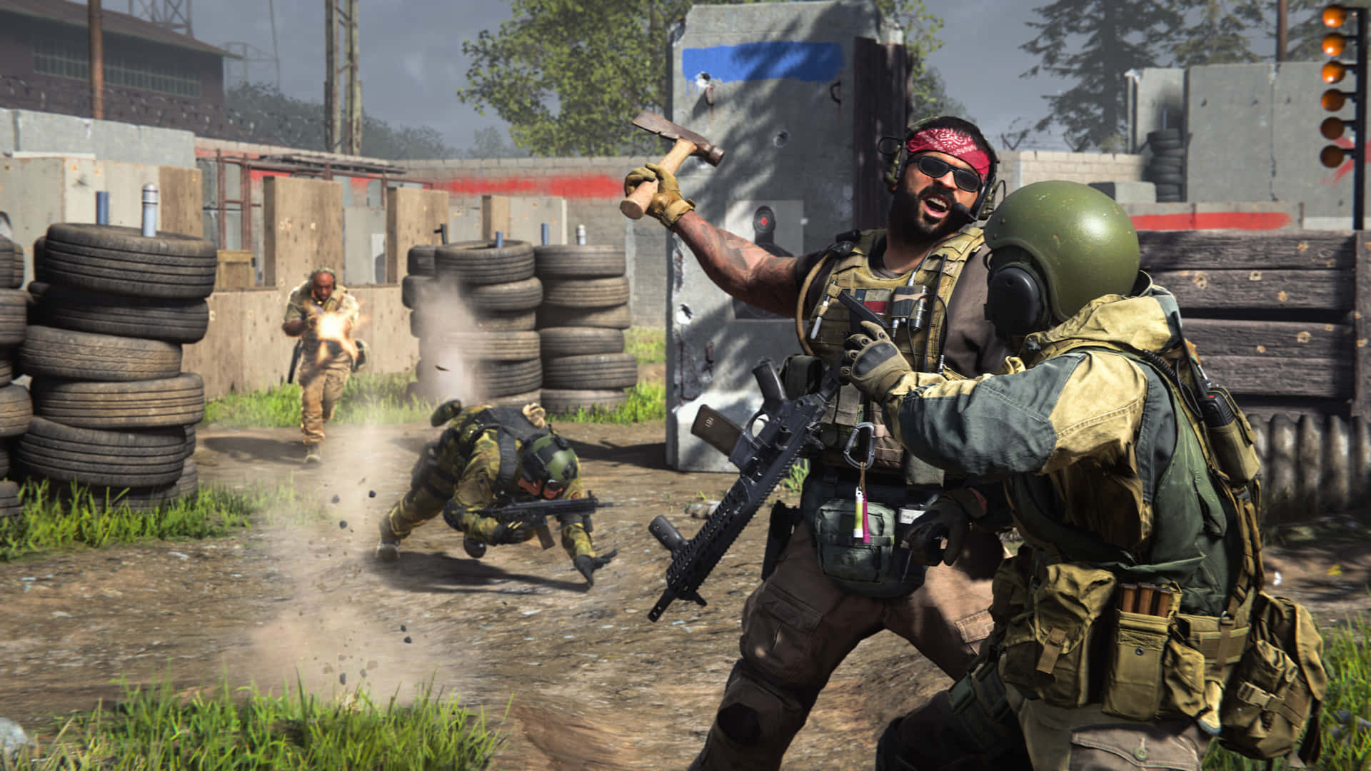 Intense Action in Call of Duty: Modern Warfare