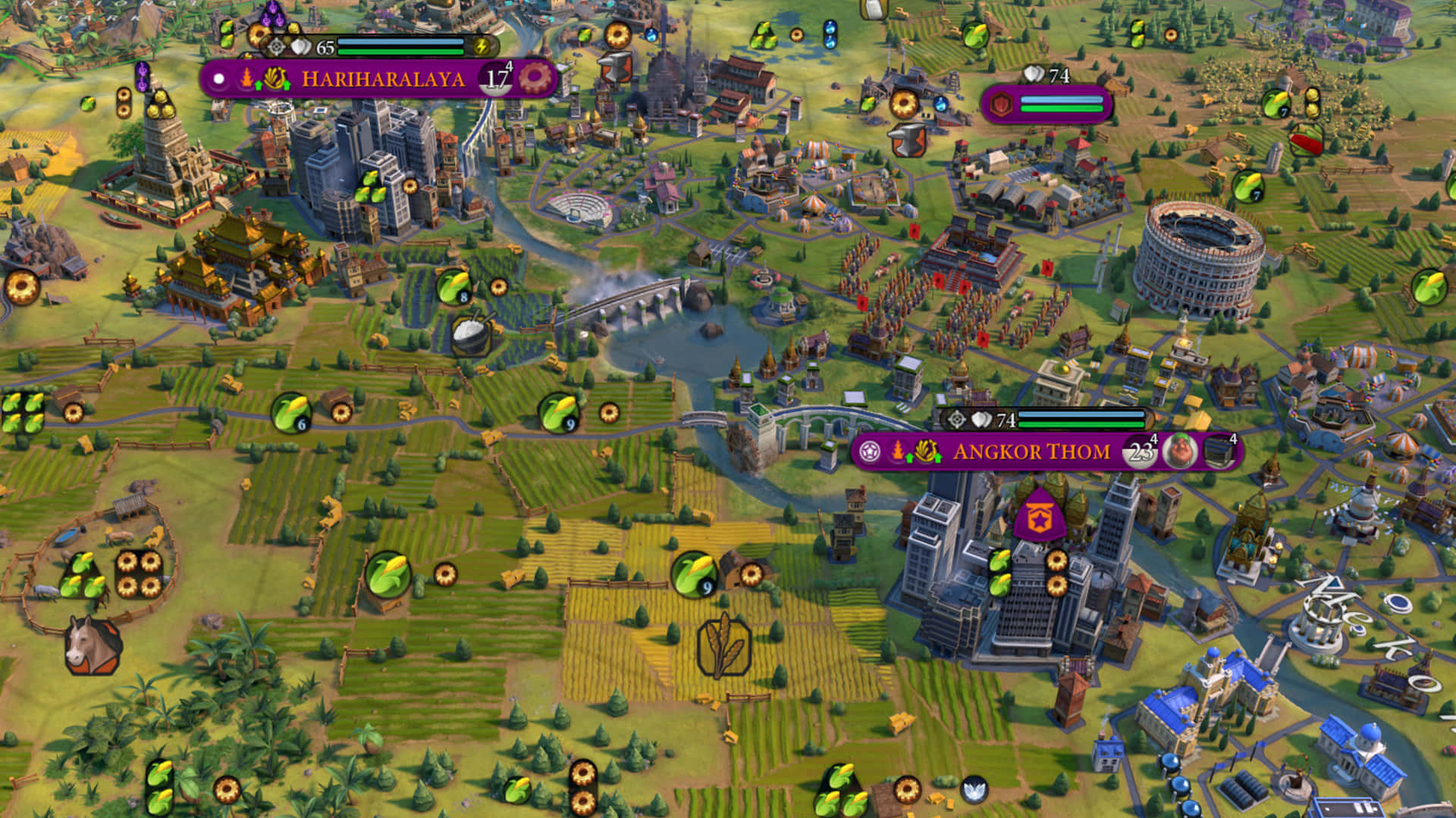 A Screenshot Of The Game Civilization