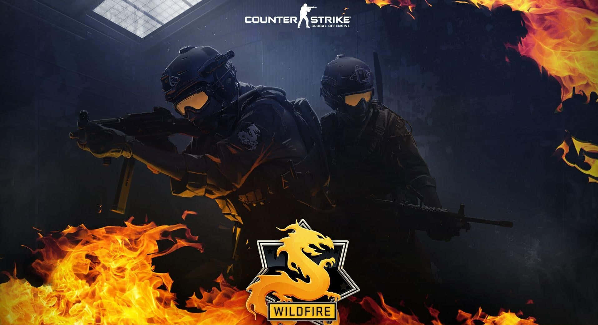 Hd Counter-strike Global Offensive Background 1915 x 1043 Background