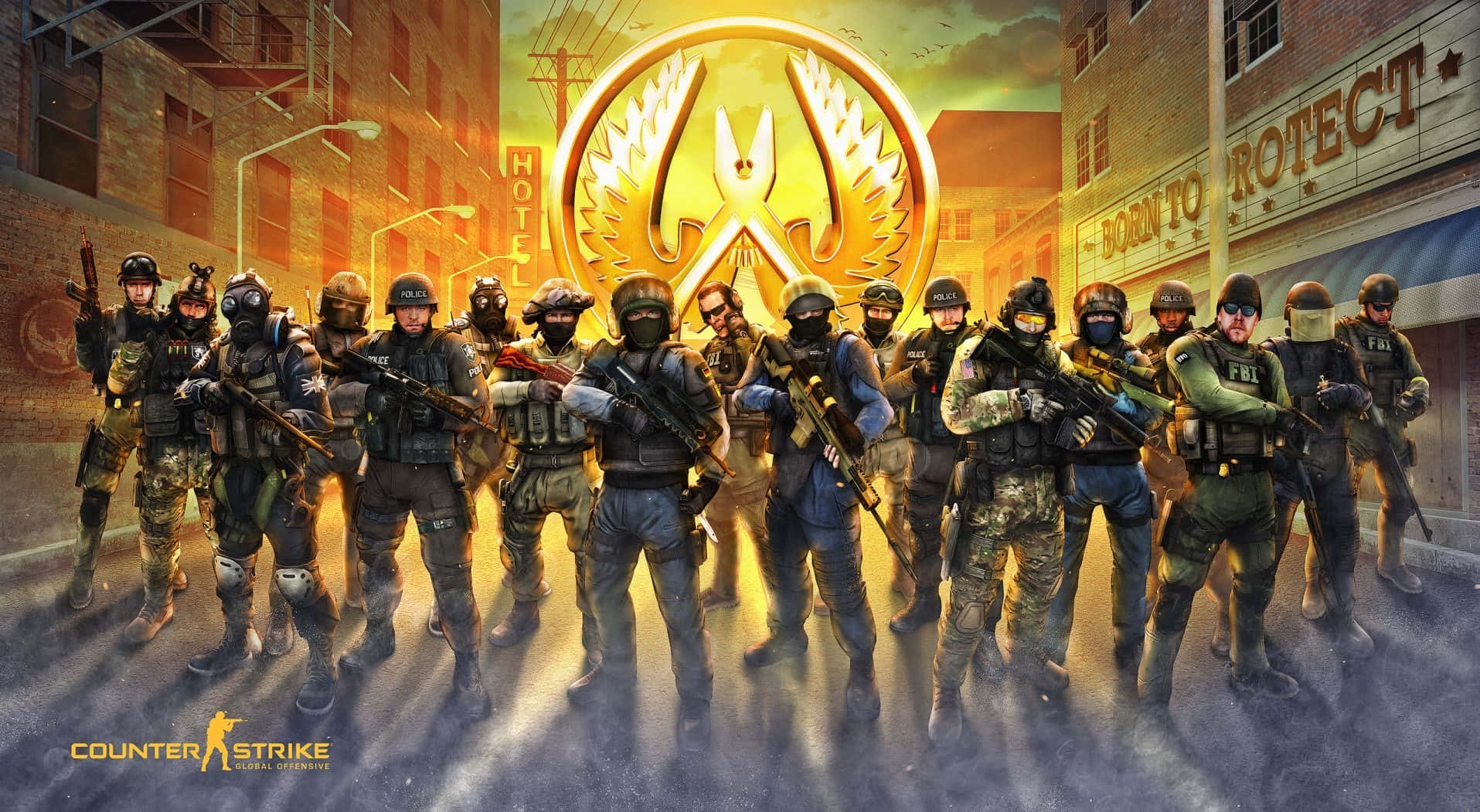 Hd Counter-strike Global Offensive Background 1915 x 1051 Background