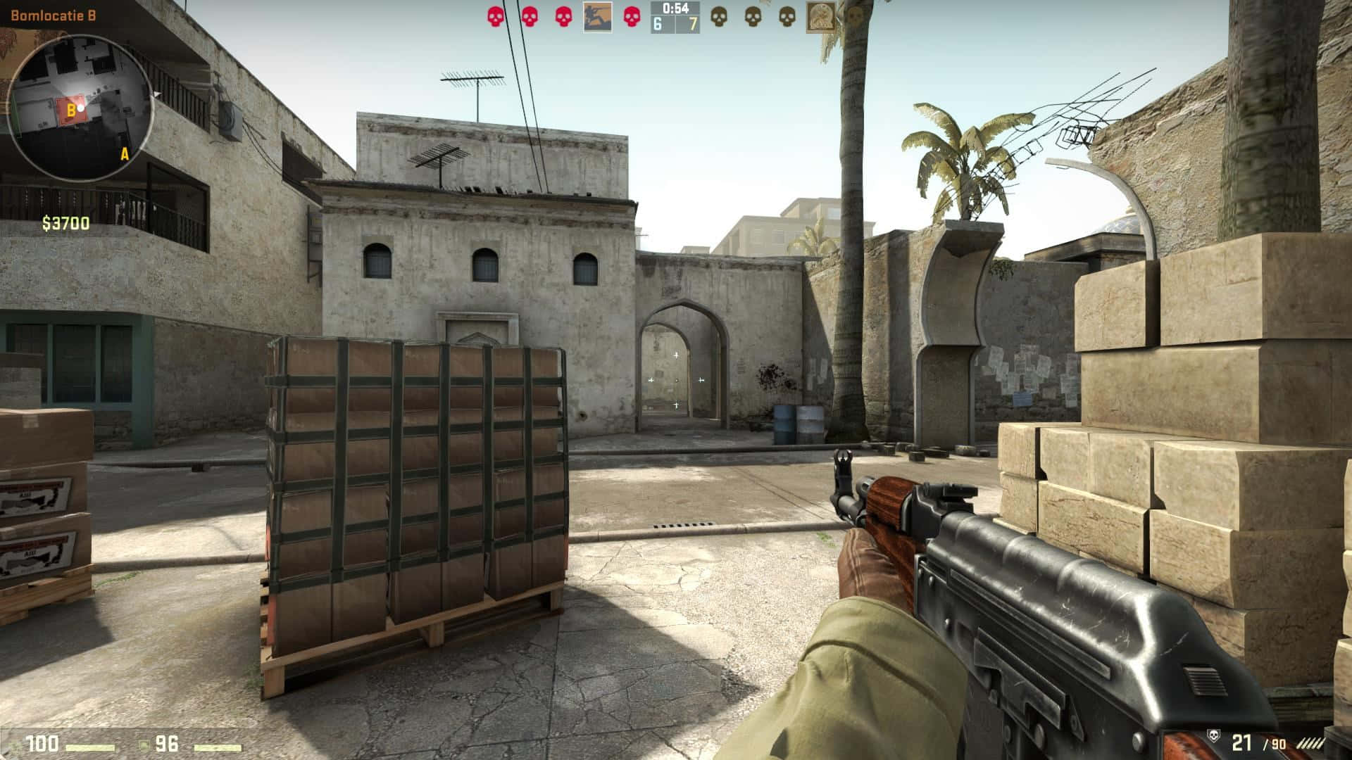 HD Counter-Strike: Global Player Location Background