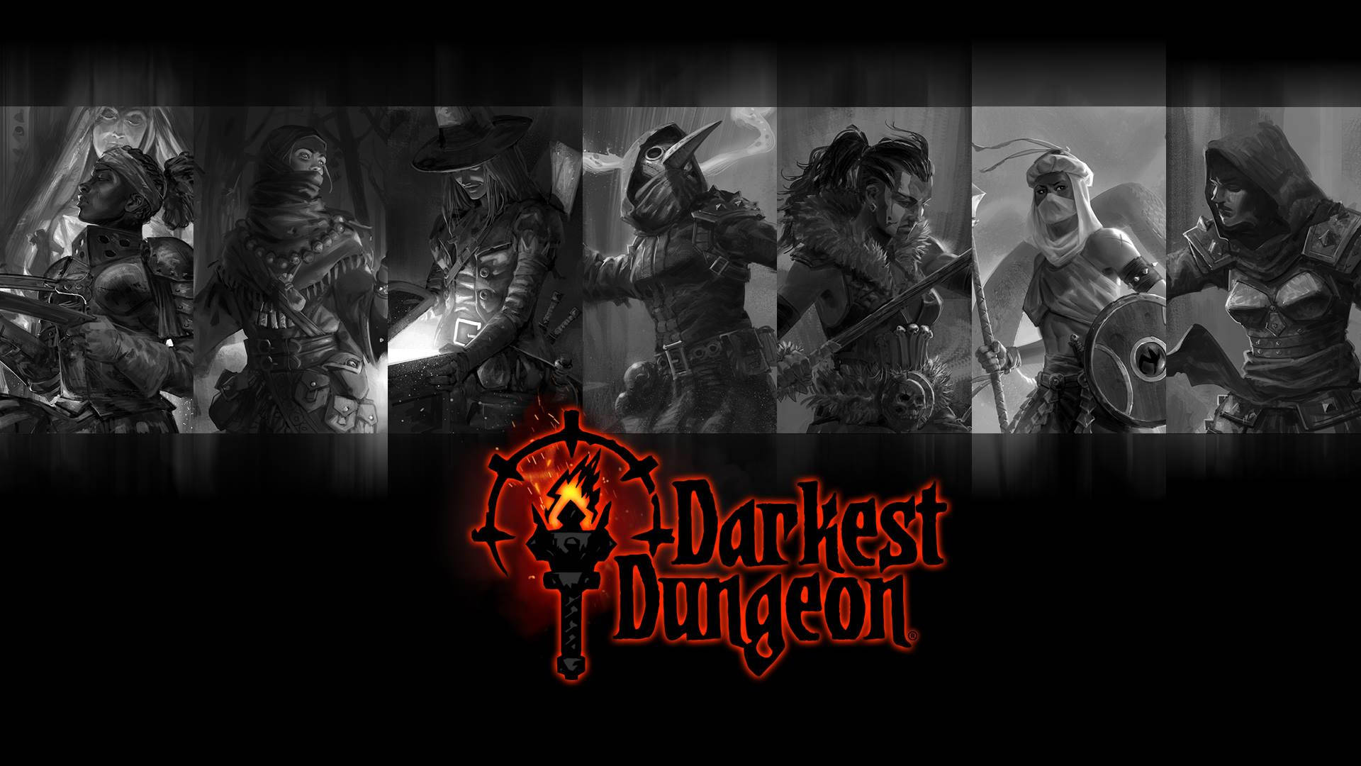 Hd Darkest Dungeon Heroes Wallpaper