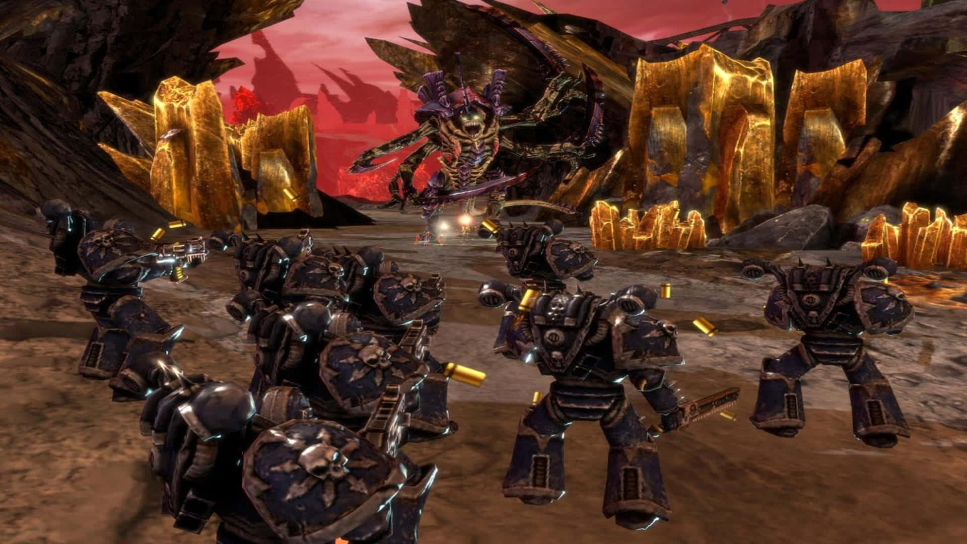 Robotic Factions Hd Dawn Of War Background