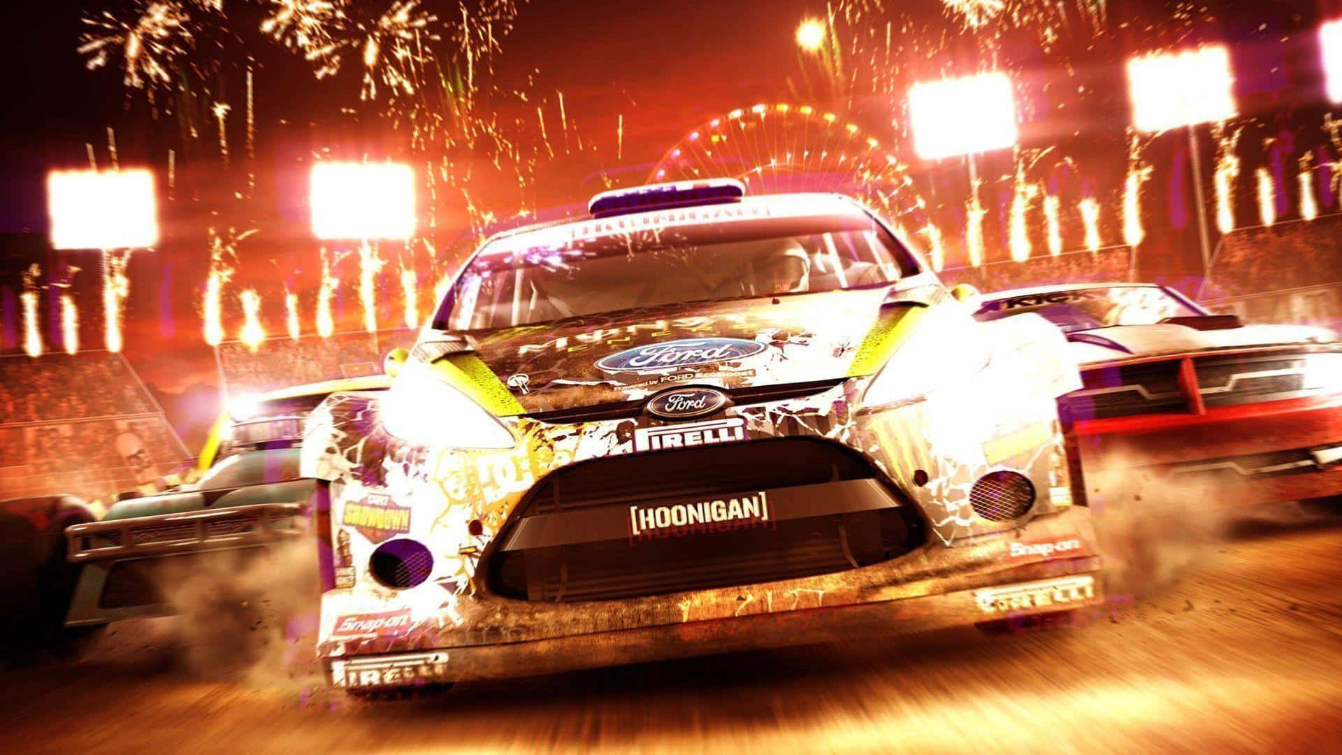 "Race Around the World in Hd Dirt 3!"