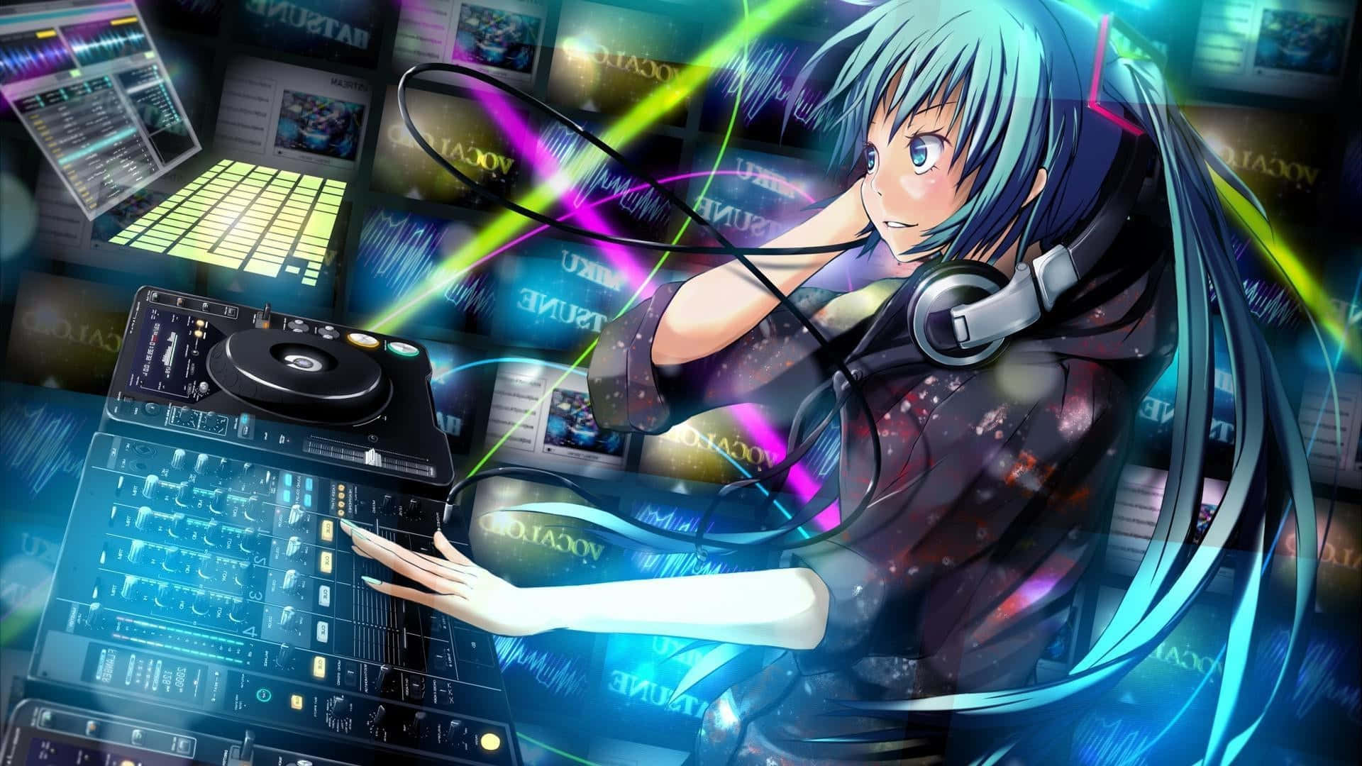 Download Hd Dj Girl Gaming Anime Wallpaper 