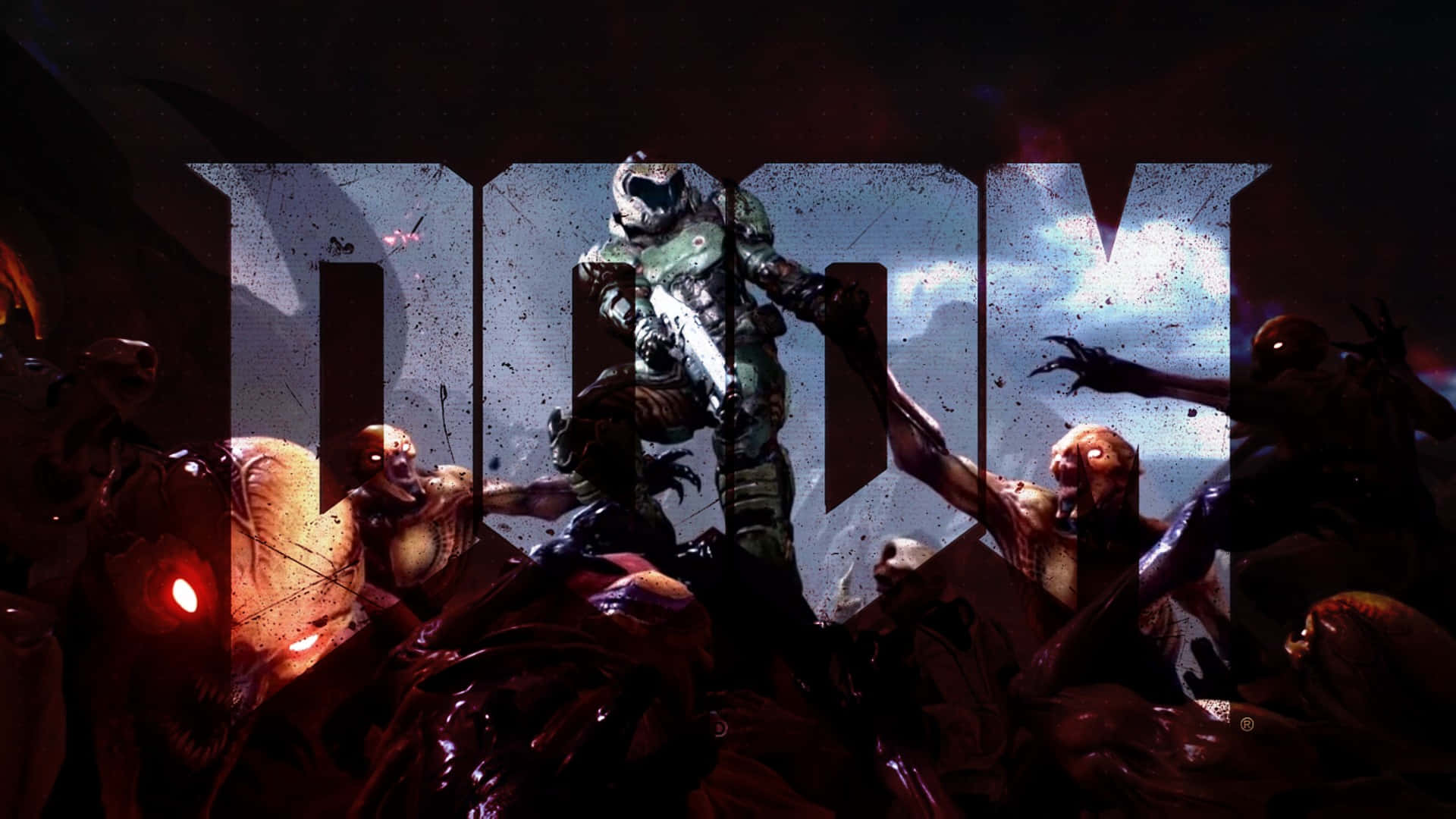 Transparentertitel Hintergrund In Hd Für Doom