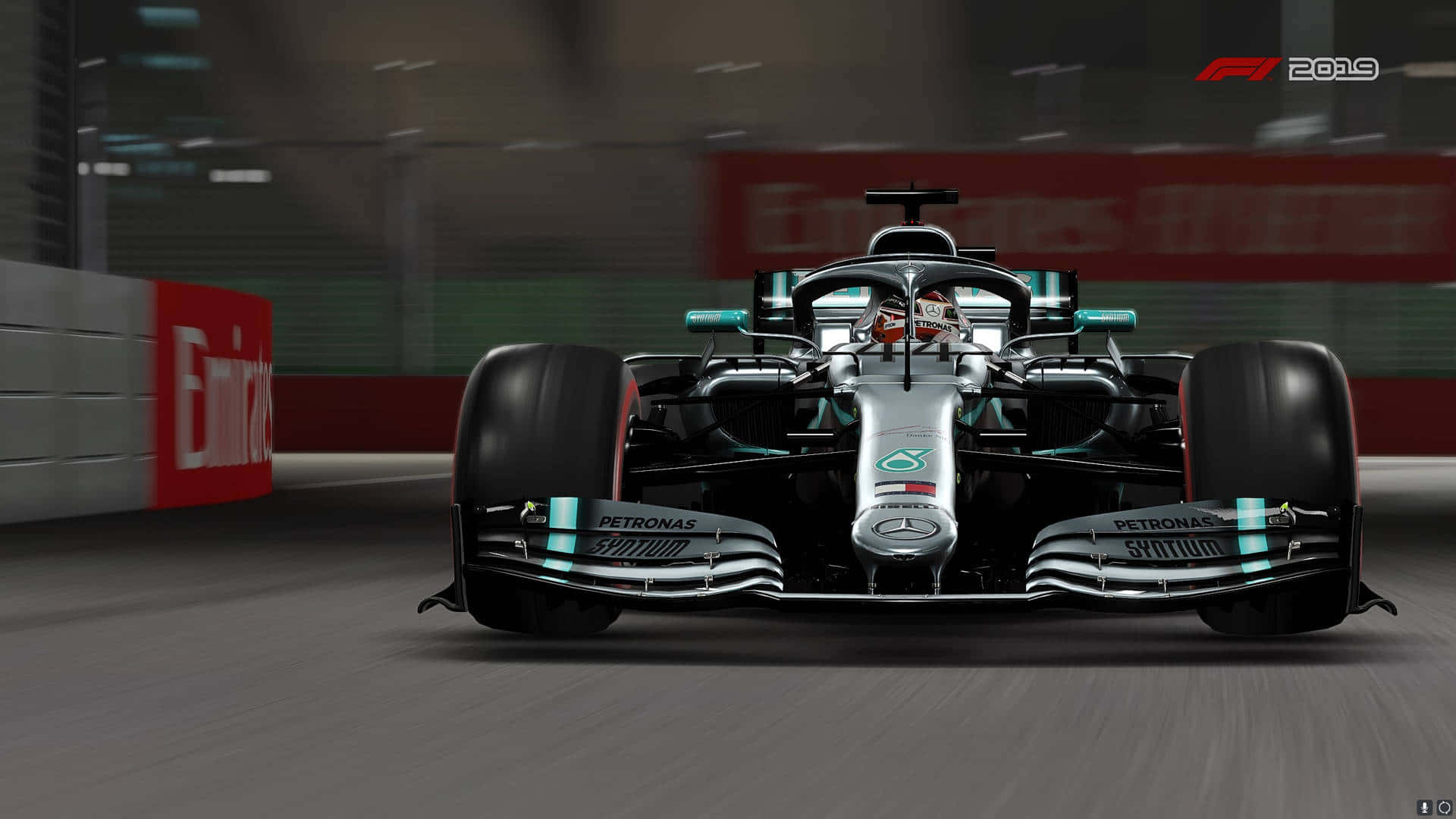 Animated Mercedes Amg Formula One Hd F1 2019 Background