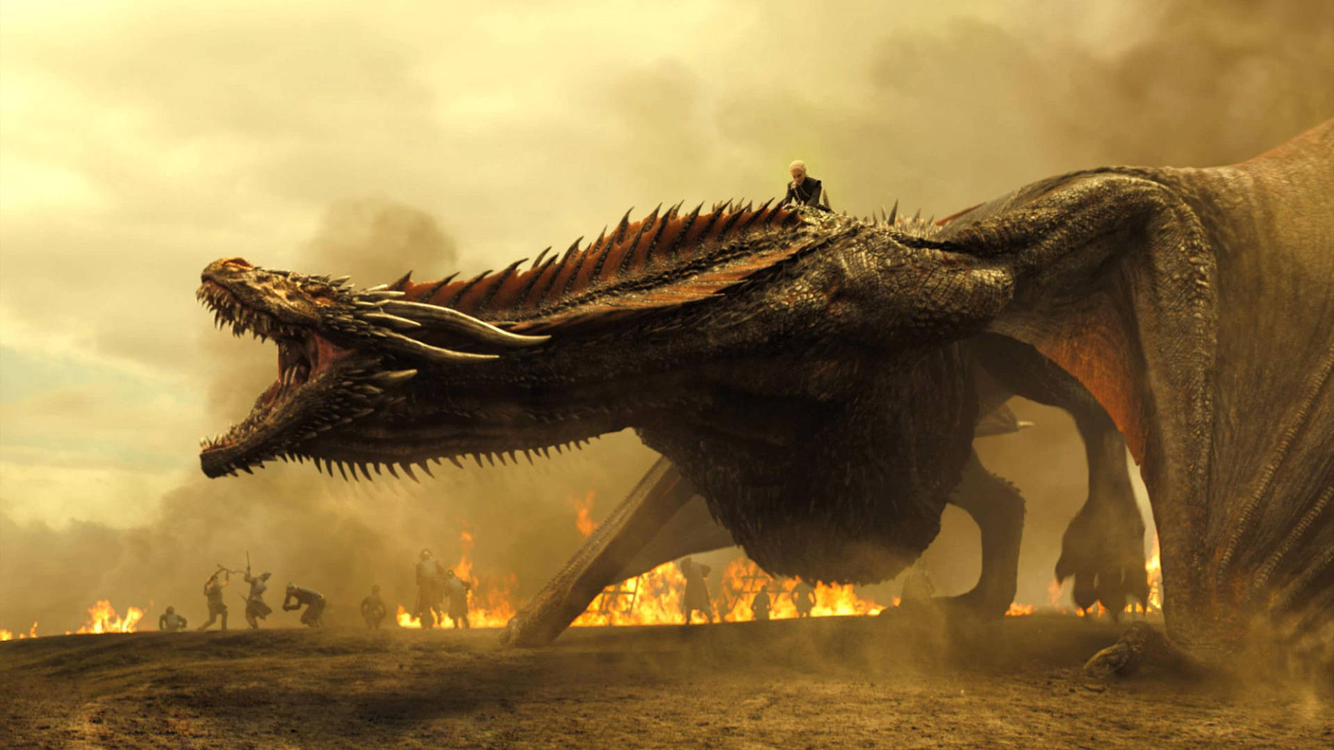 Hd Fire Dragon Of Game Of Thrones