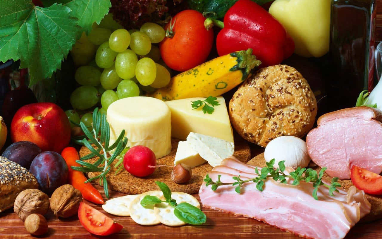 Hd Food Background Chacuterie Board Background