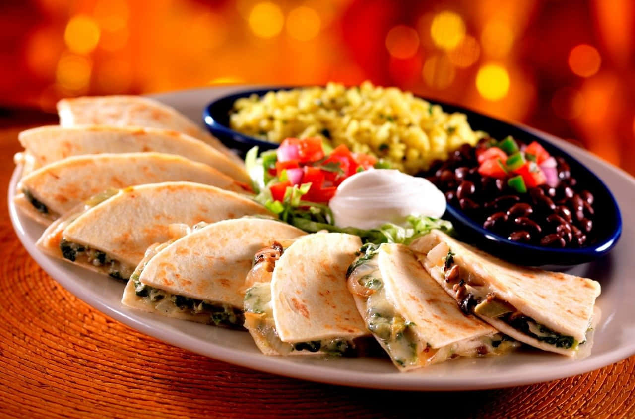 Hd Food Background Mexican Delicious Food Background