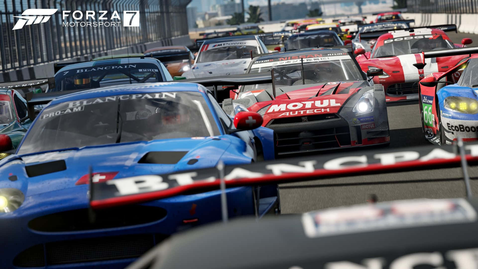 Hd Forza Motorsport 7 Background In Race Track Wallpaper