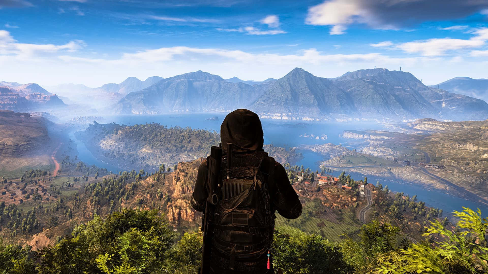 Dramatic Action in HD Ghost Recon Wildlands Background