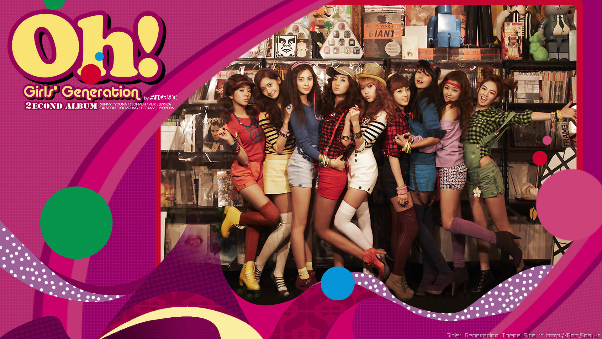 Plantation fravær Perennial Download Hd Girls' Generation Oh! Album Cover Wallpaper | Wallpapers.com