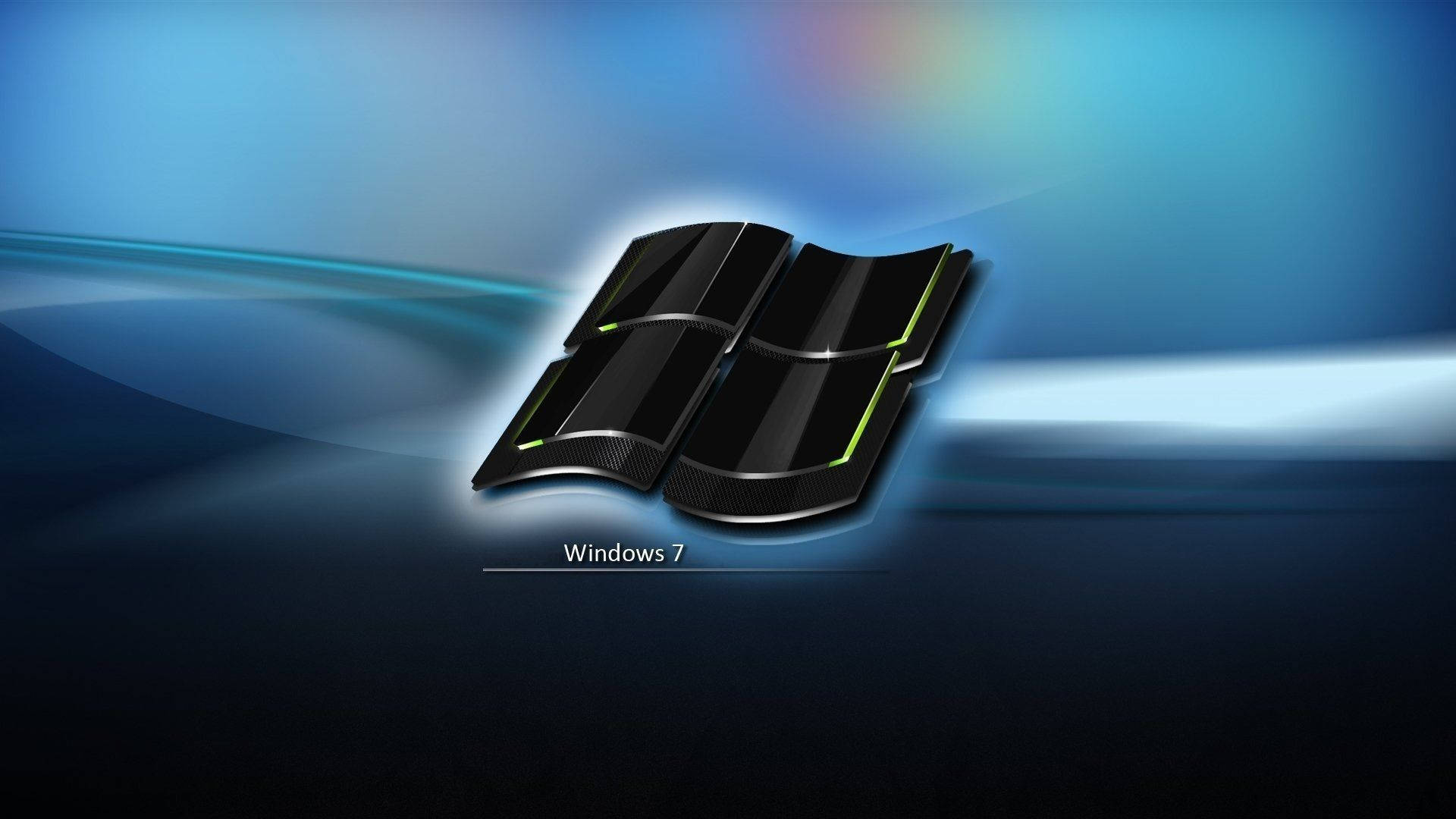 The Official Logo of Microsoft Windows 7 Wallpaper
