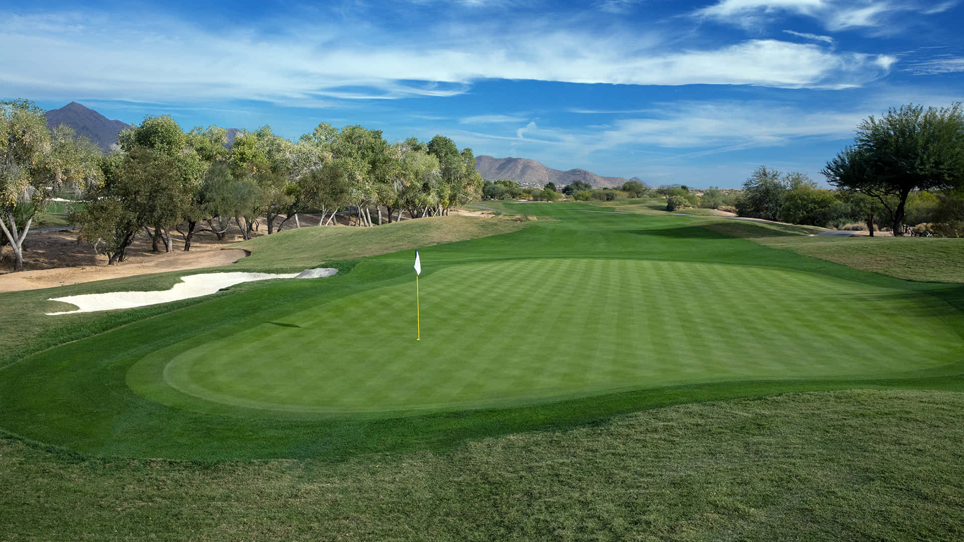 Tpc Scottsdale Hd Golf Course Background