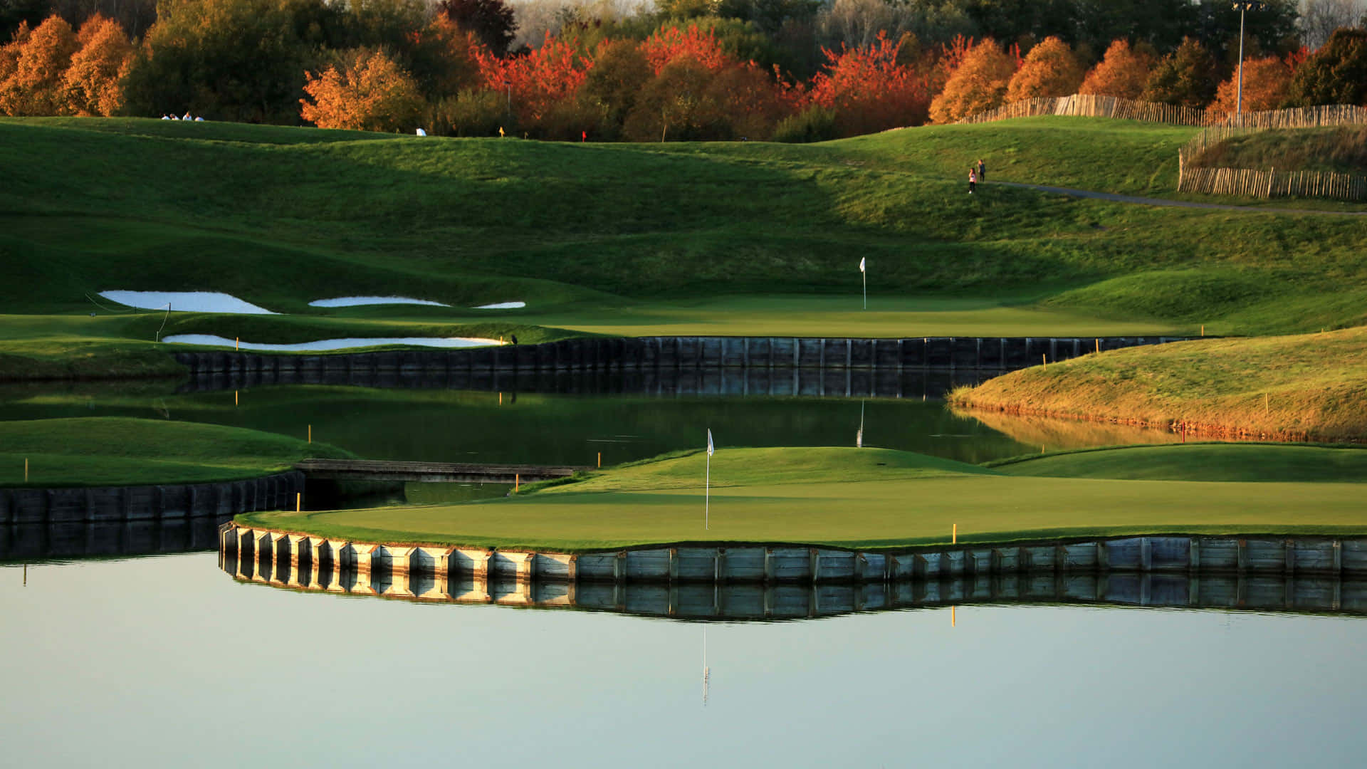 Le Golf National Hd Golf Course Background