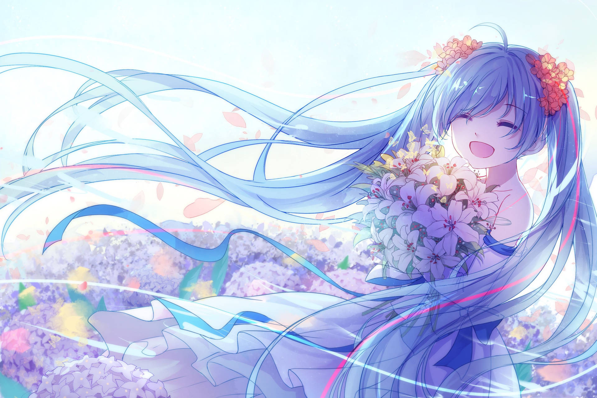 Hd Gorgeous Hatsune Miku Background