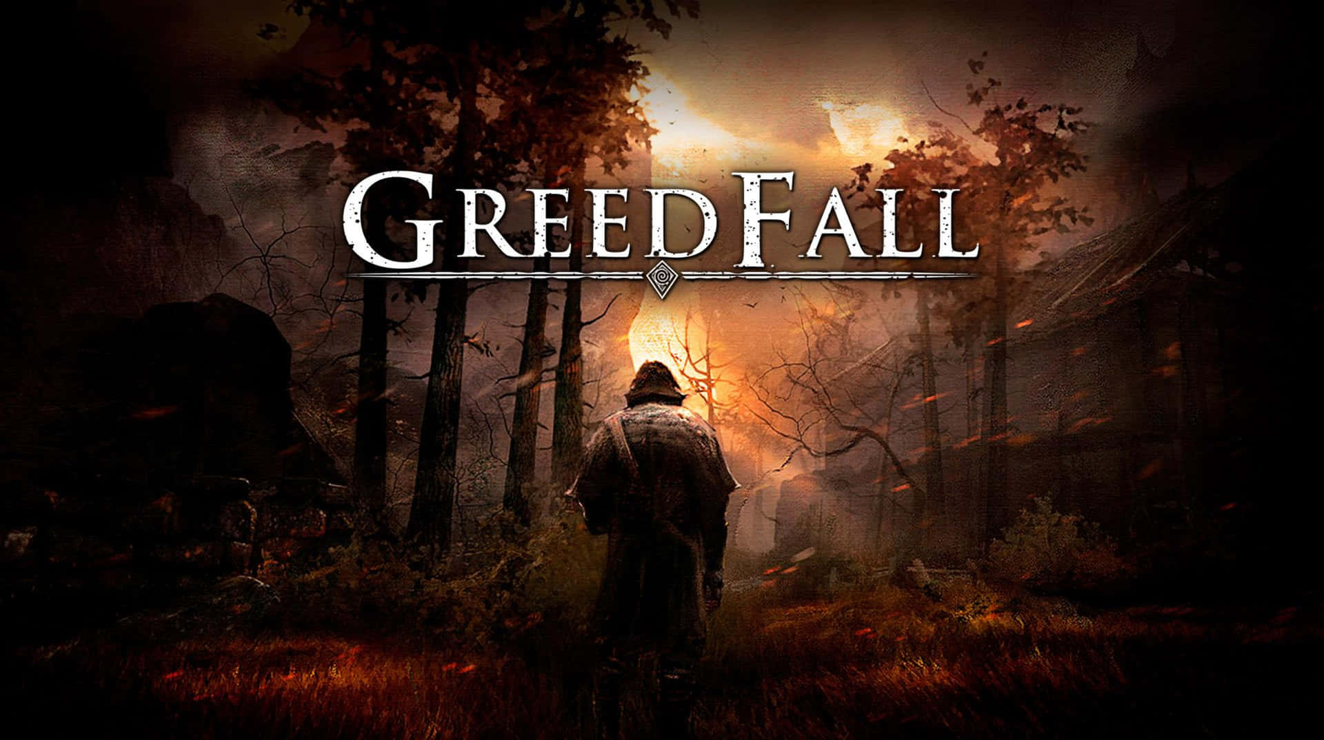 Hd Greedfall Background Game Title Poster Warrior Wallpaper