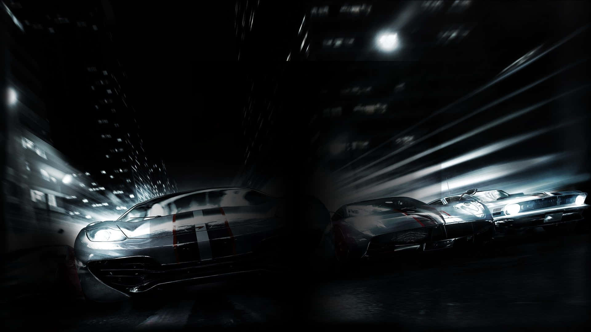Hd Grid 2 Background Race Cars In The Dark