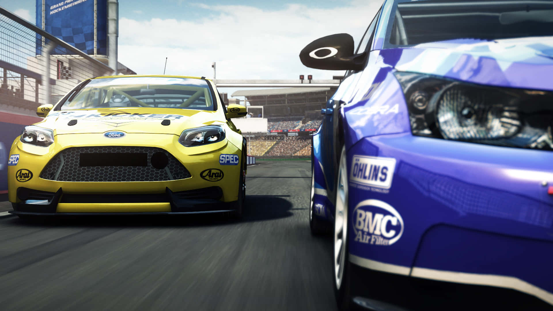 Accelerate your speed in the HD GRID Autosport.