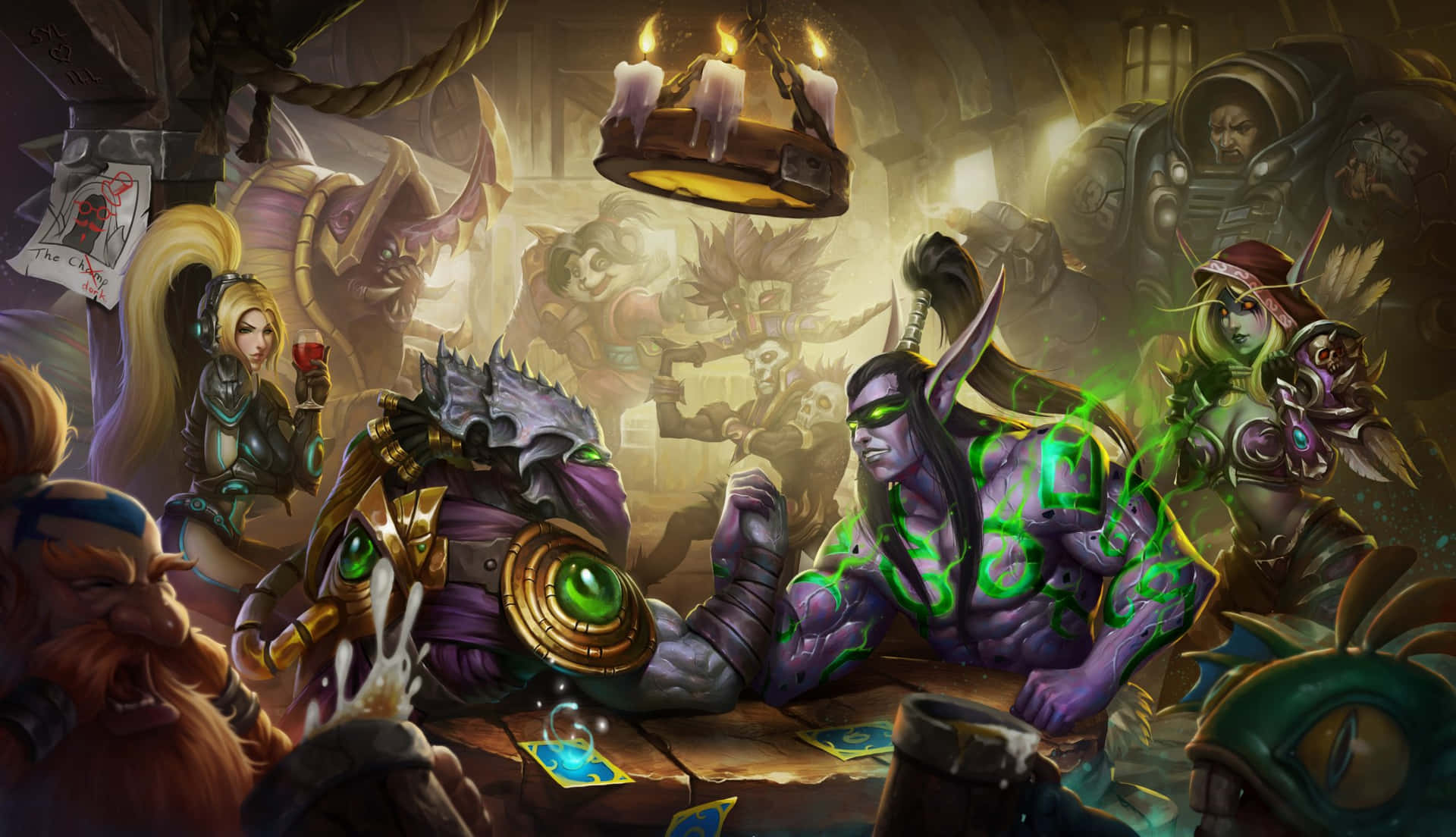 Feel the epic thrills of playing HD Hearthstone