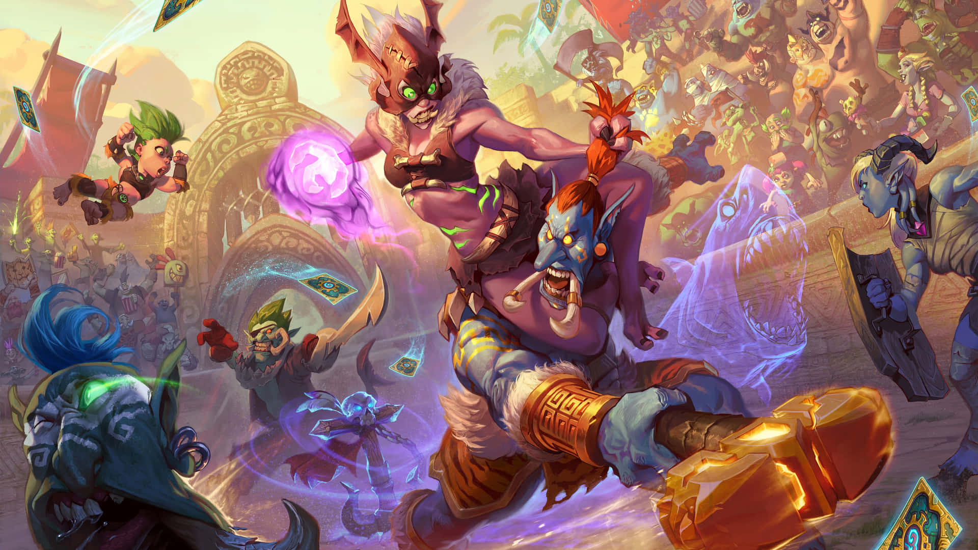 Join in the fantastic and fast-paced battles of Hearthstone