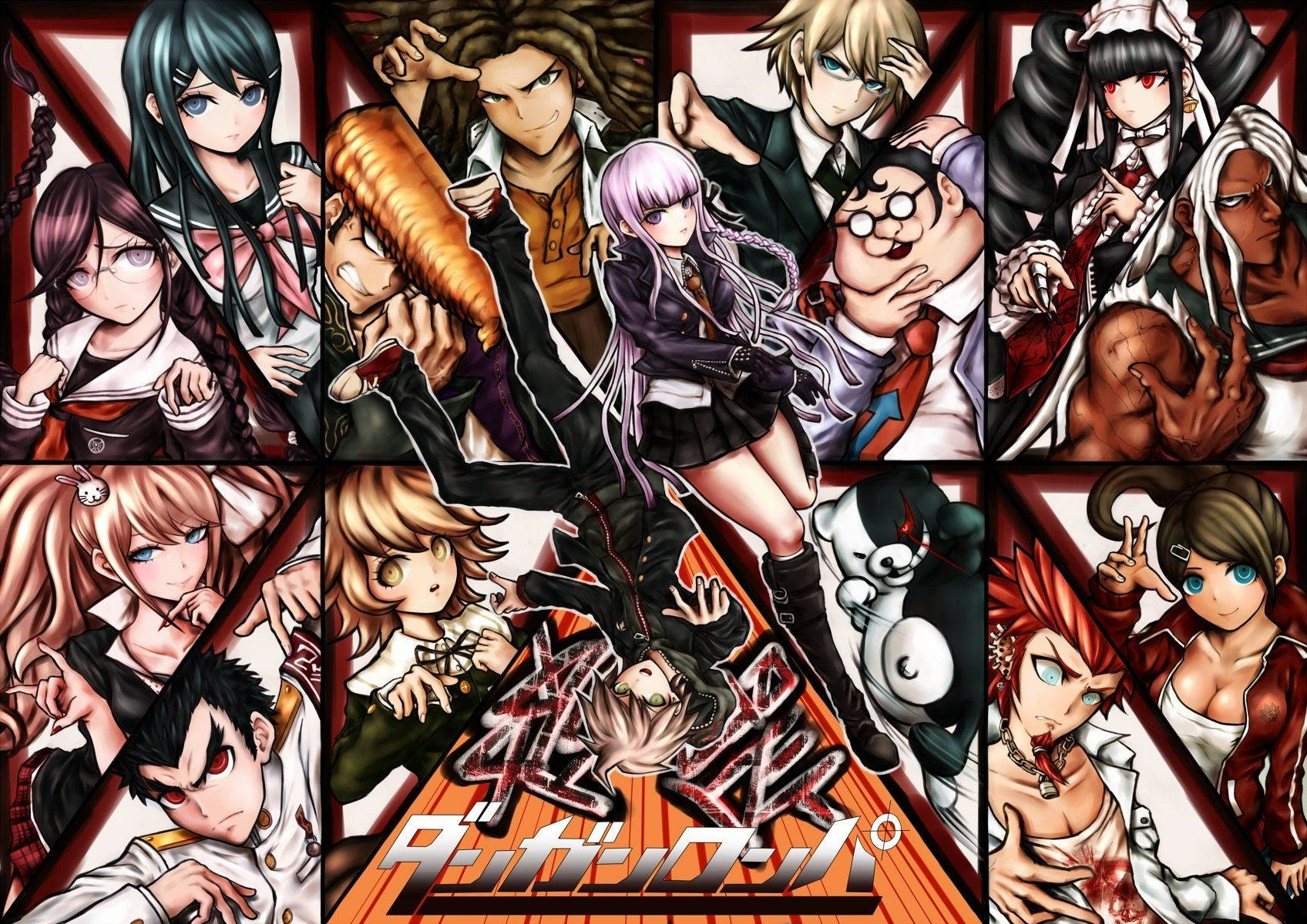 Join The Fun With The Heroes of Danganronpa Wallpaper