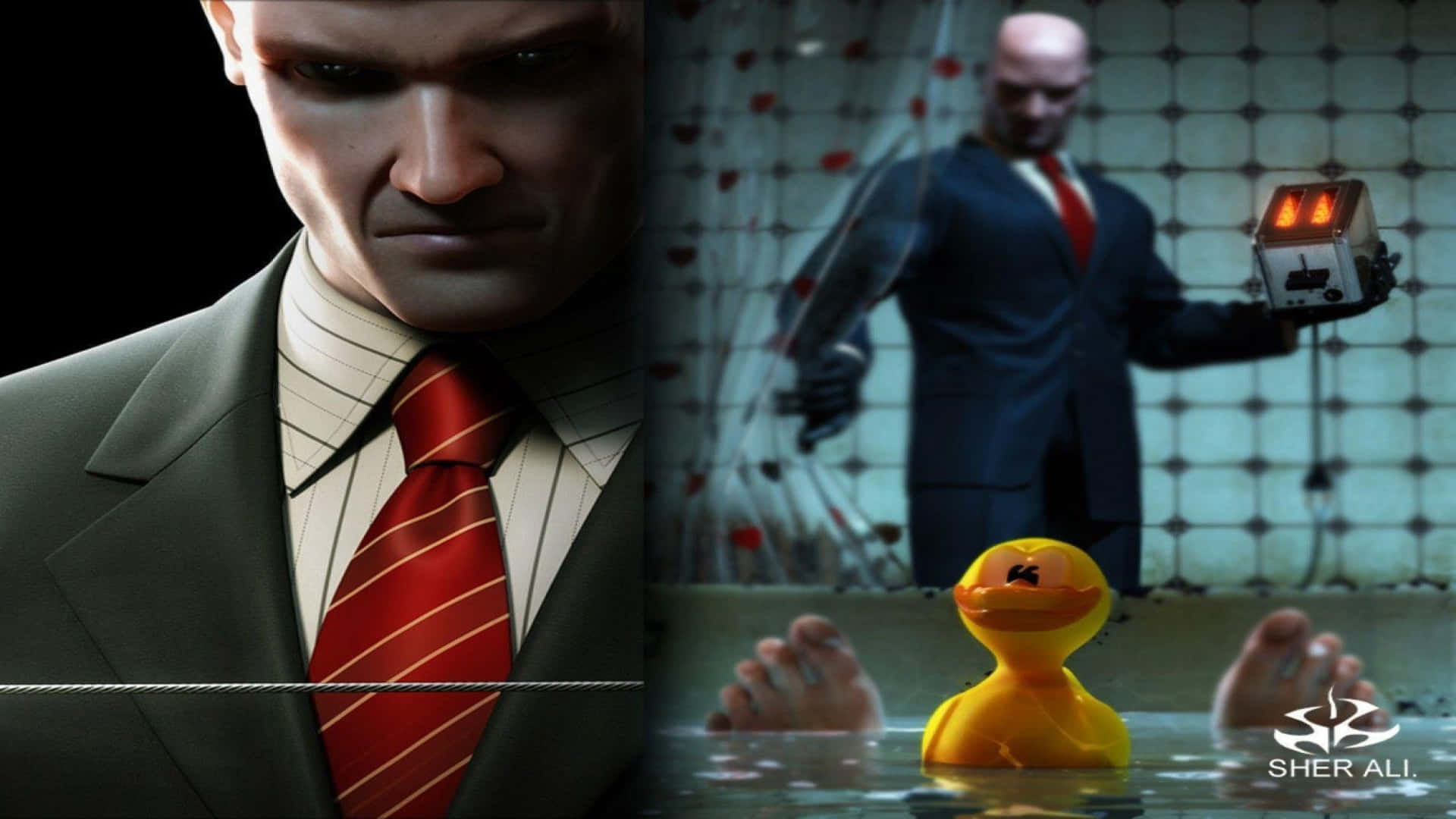 Professional assassin Agent 47 on mission in Hitman 2