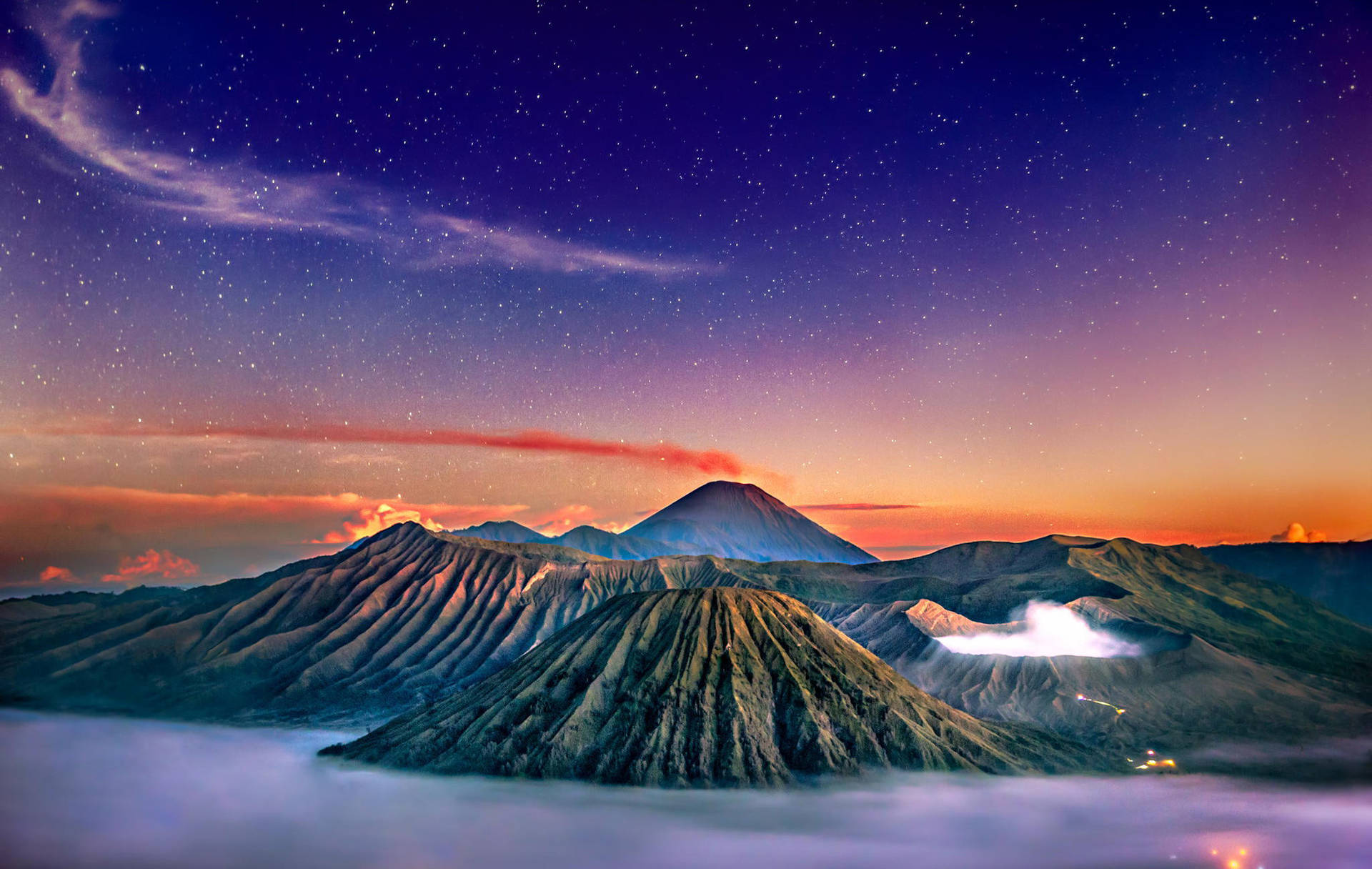 Hd Landscape Mount Bromo Indonesia