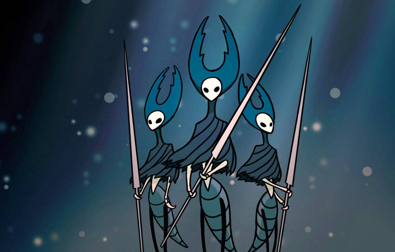 Unlock the secrets of Hollow Knight by searching the depths within Wallpaper