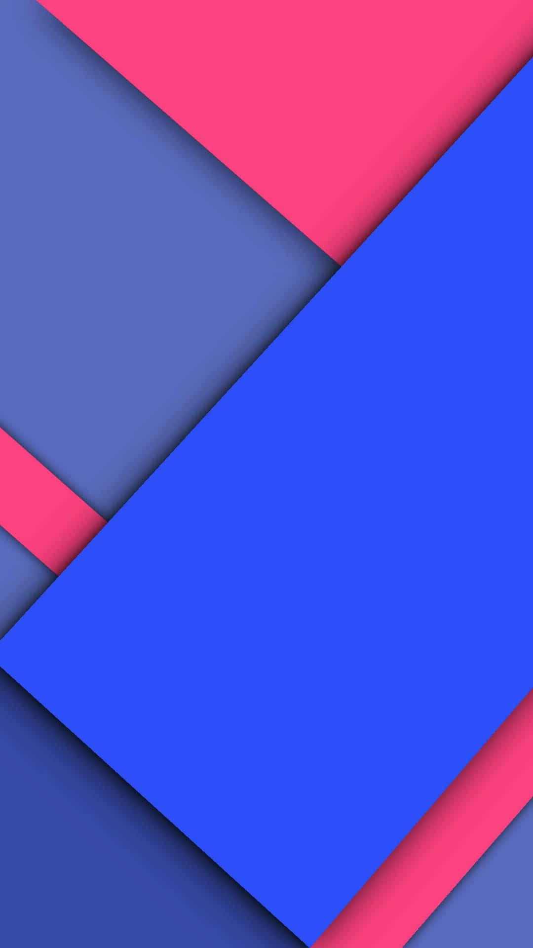 Pink& Blau Hd Material Hintergrund
