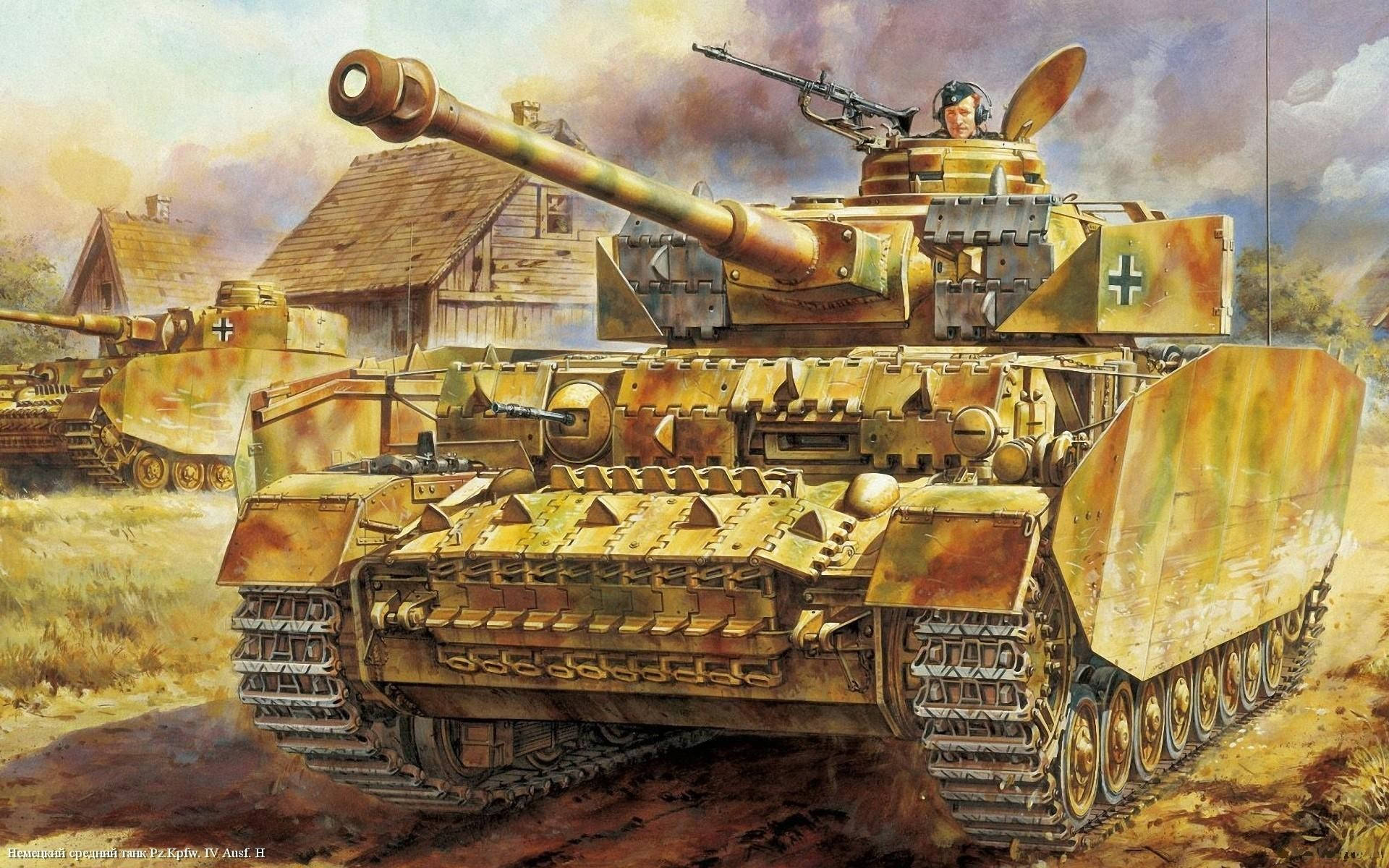 Hd Military Countryside Tank Wallpaper