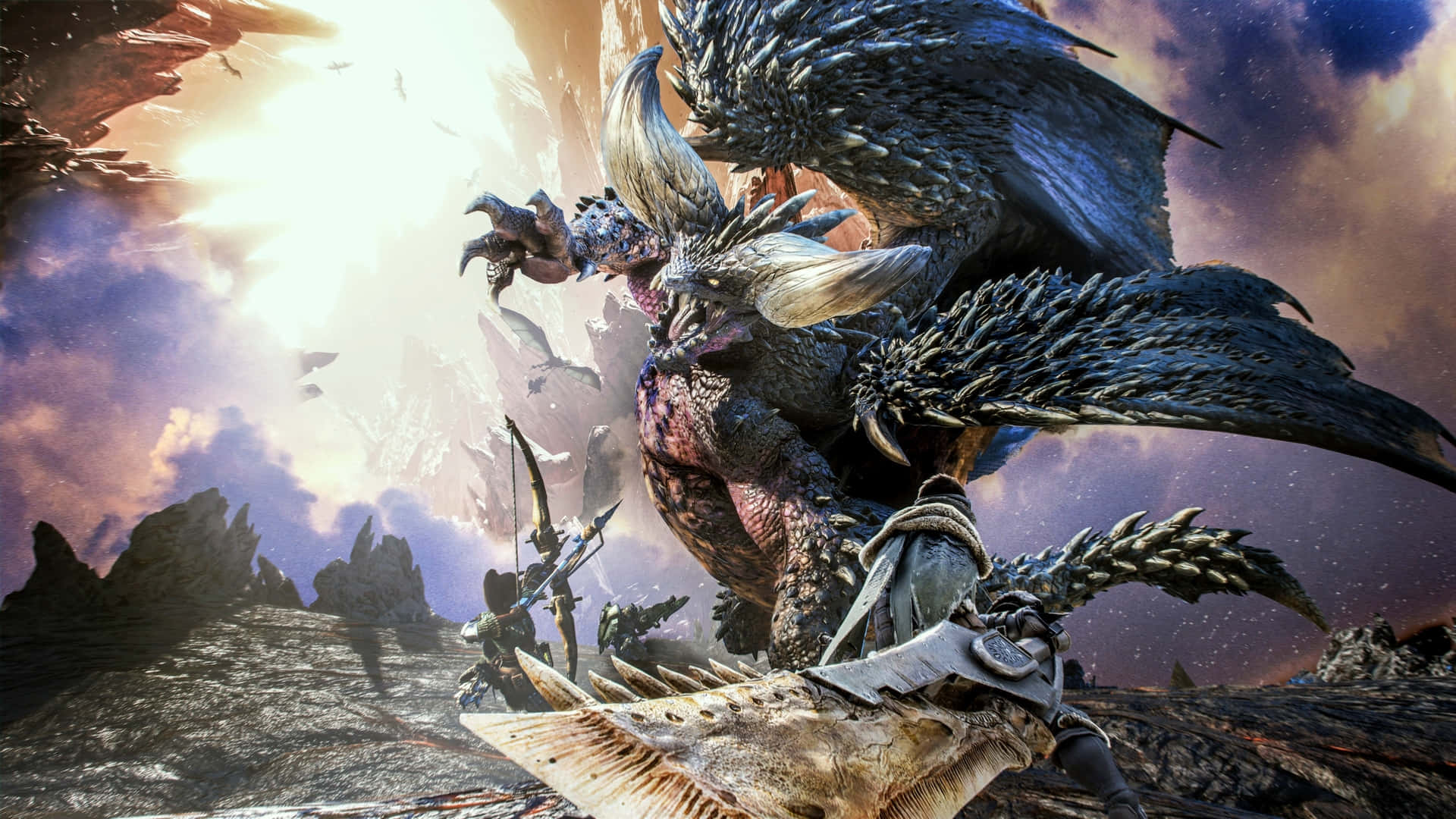 Hunt monsters of epic proportions with Monster Hunter World