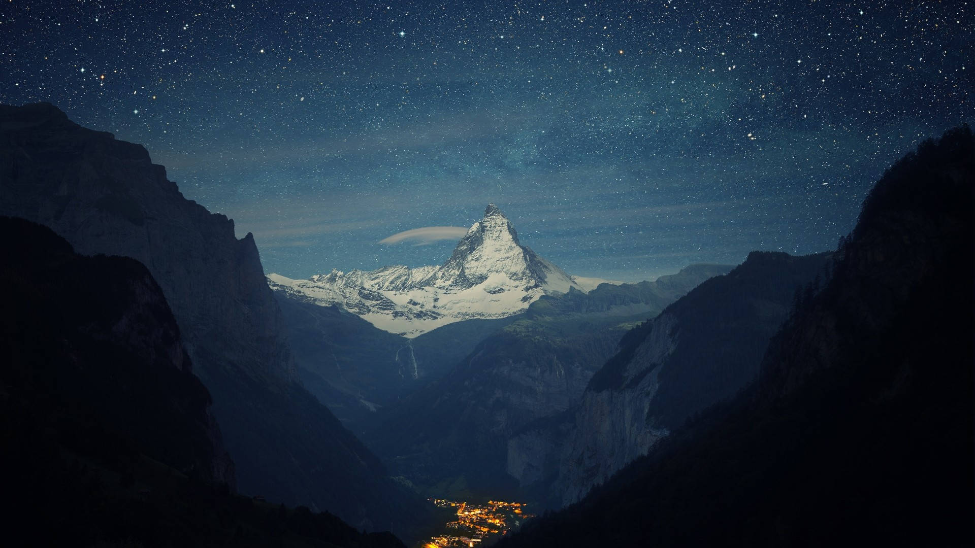 Fondode Pantalla Hd Del Matterhorn En La Montaña. Fondo de pantalla
